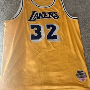 Yellow Lakers Jersey 32 XXL